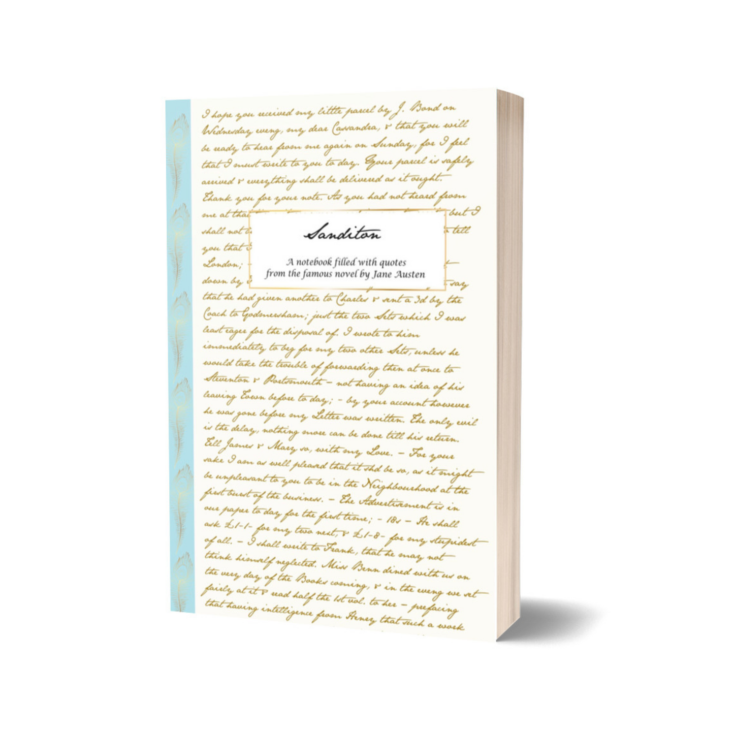 Jane Austen Notebook Sanditon