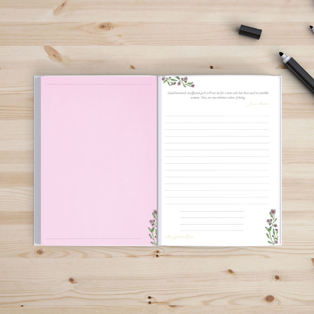 Jane Austen Journal Pride and Prejudice